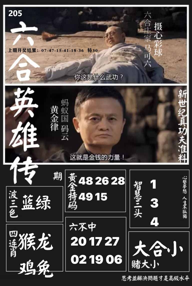 205期六合英雄传[图]