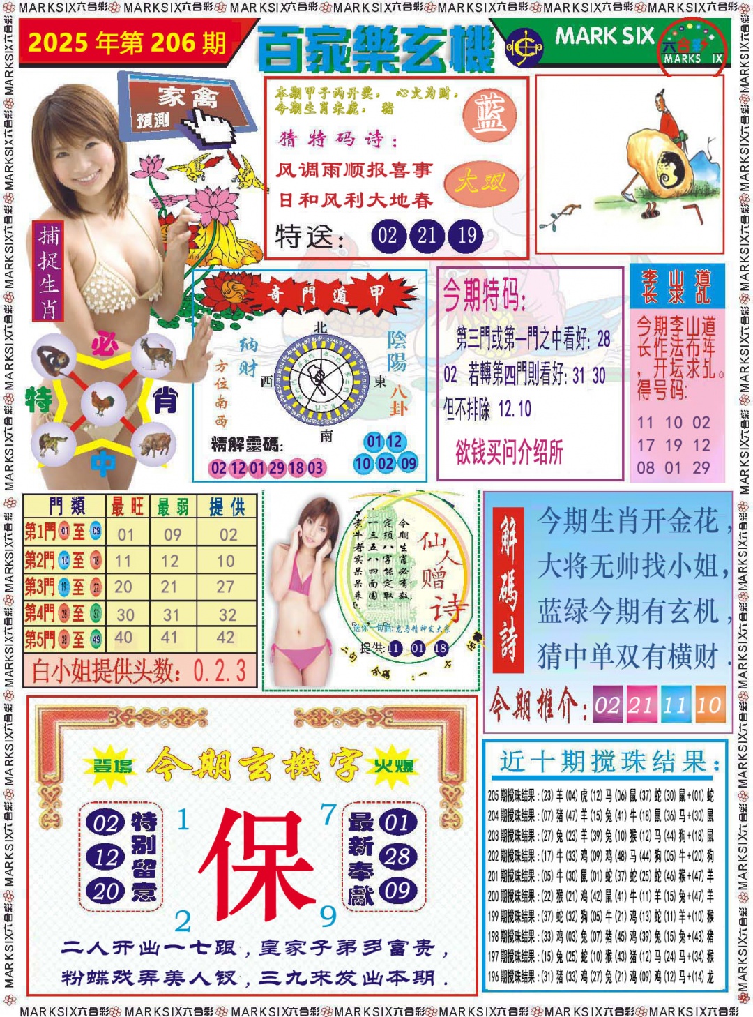 206期百家乐玄机[图]