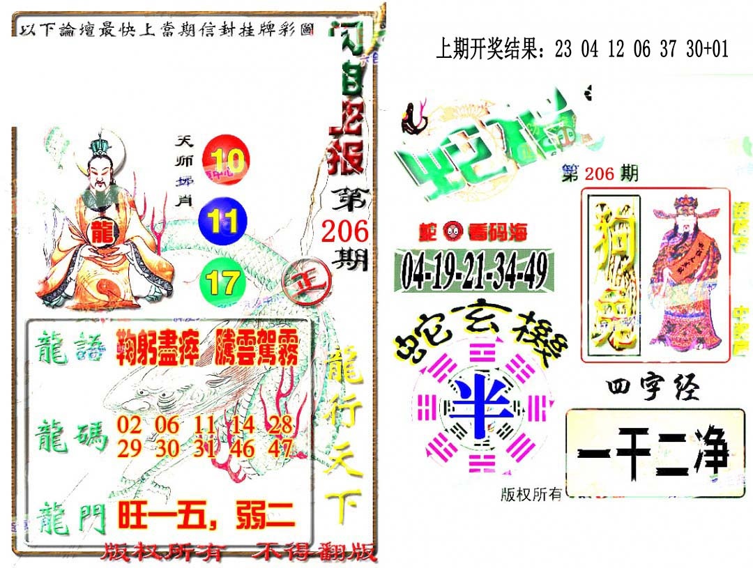 206期蛇报闪电版[图]