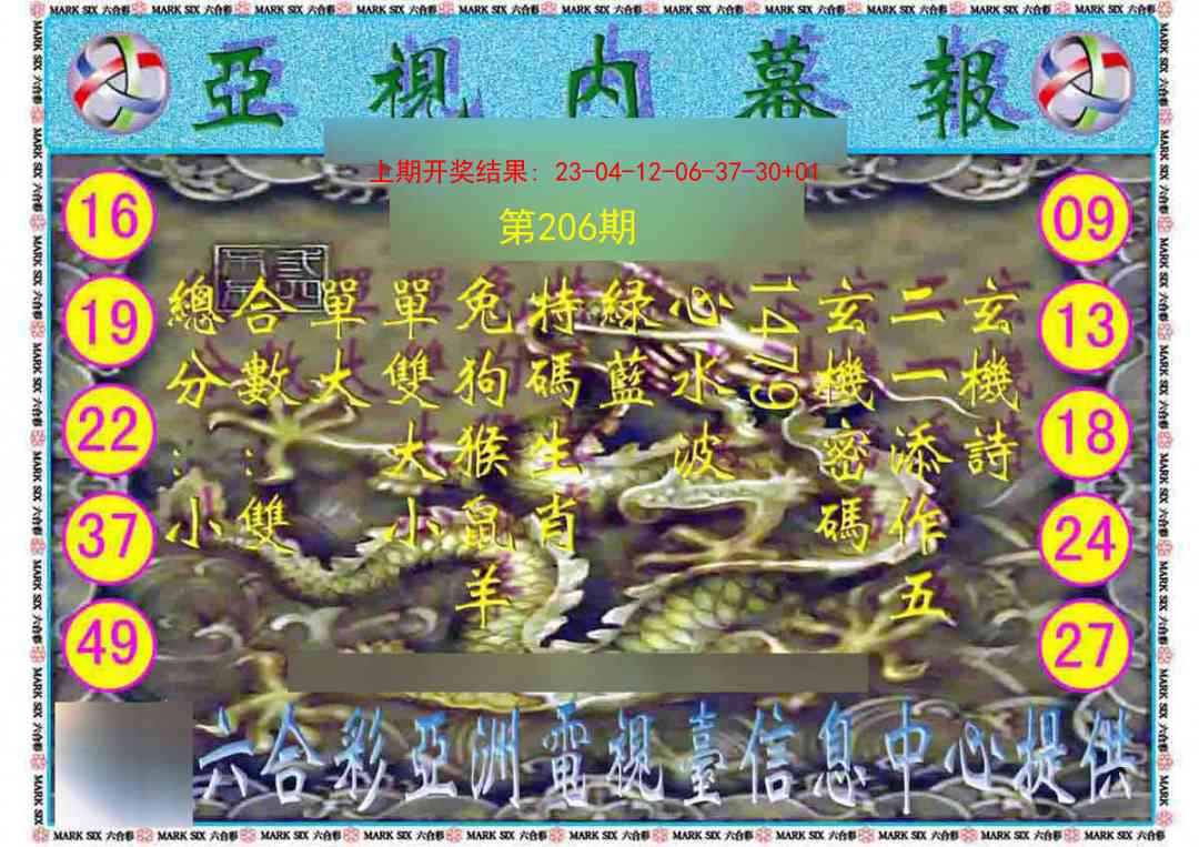 206期亚视内幕报[图]