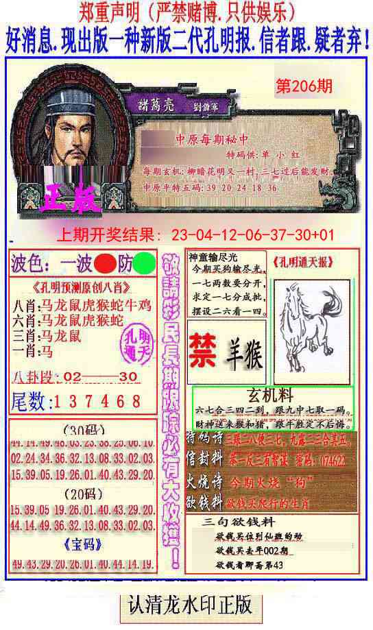 206期另二代孔明报[图]