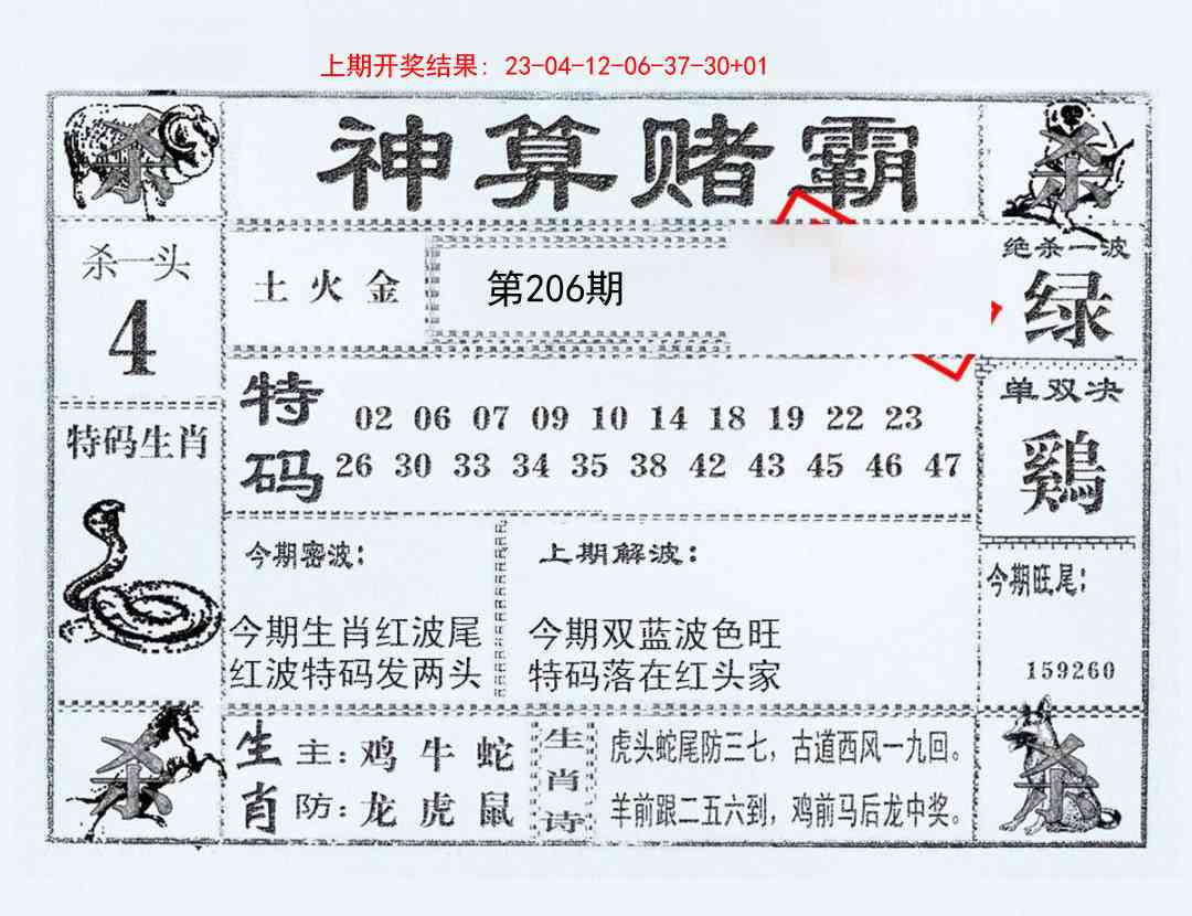 206期神算赌霸[图]