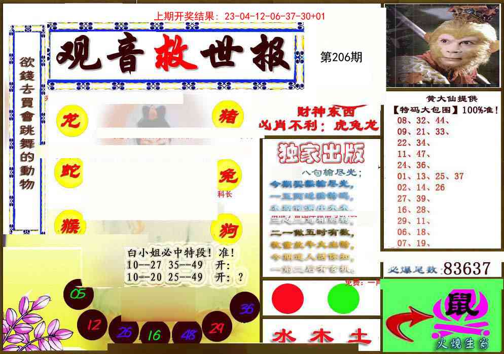 206期(另)观音救世密报[图]