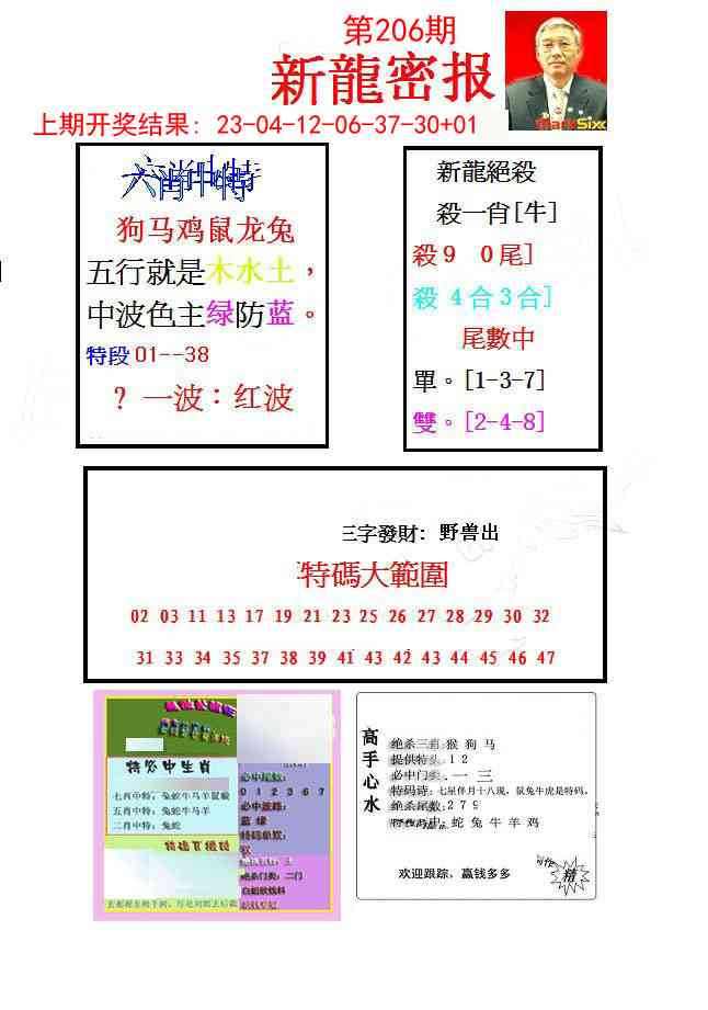 206期新龙密报[图]