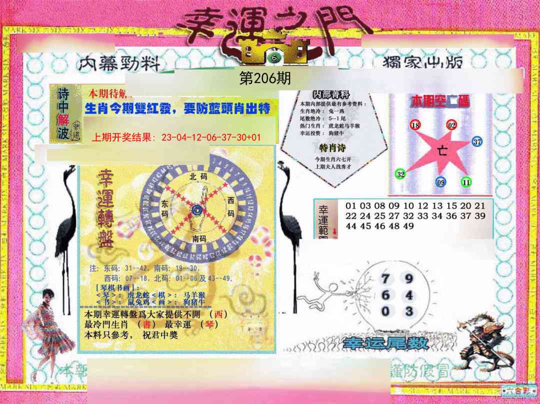 206期幸运之门[图]