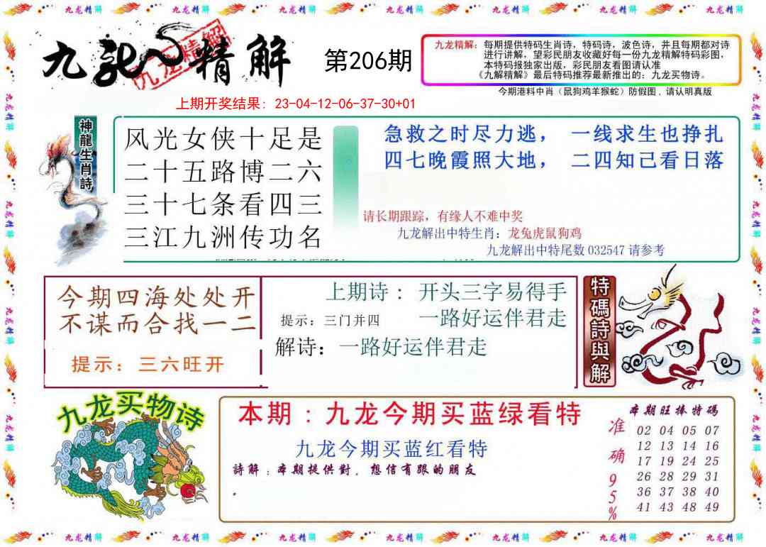 206期九龙精解[图]