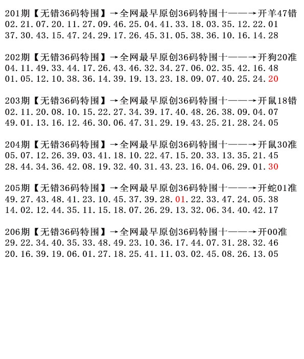 206期36码特围[图]