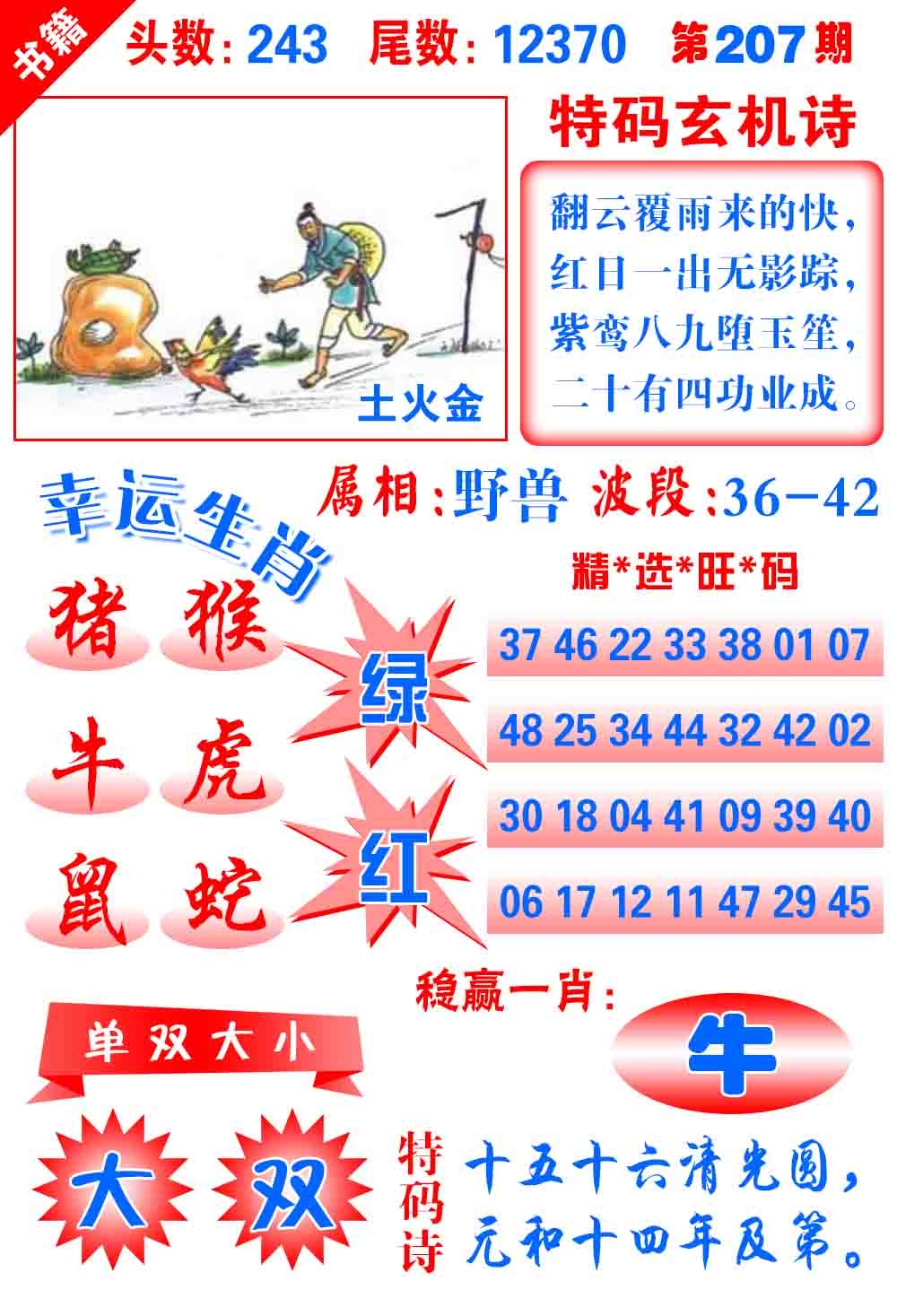 207期澳门铜宝典[图]