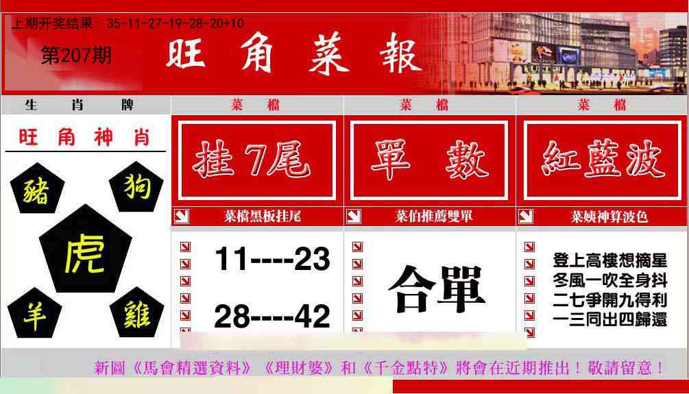 207期旺角菜报[图]