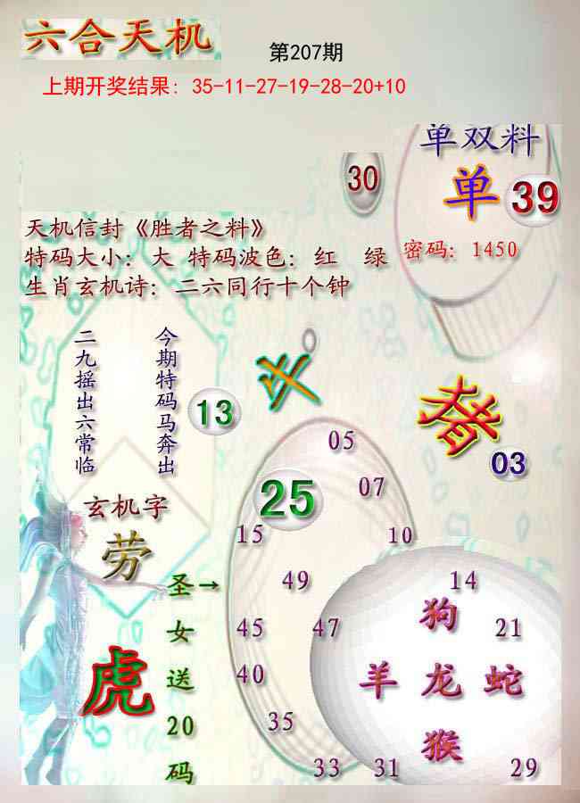 207期天机报[图]