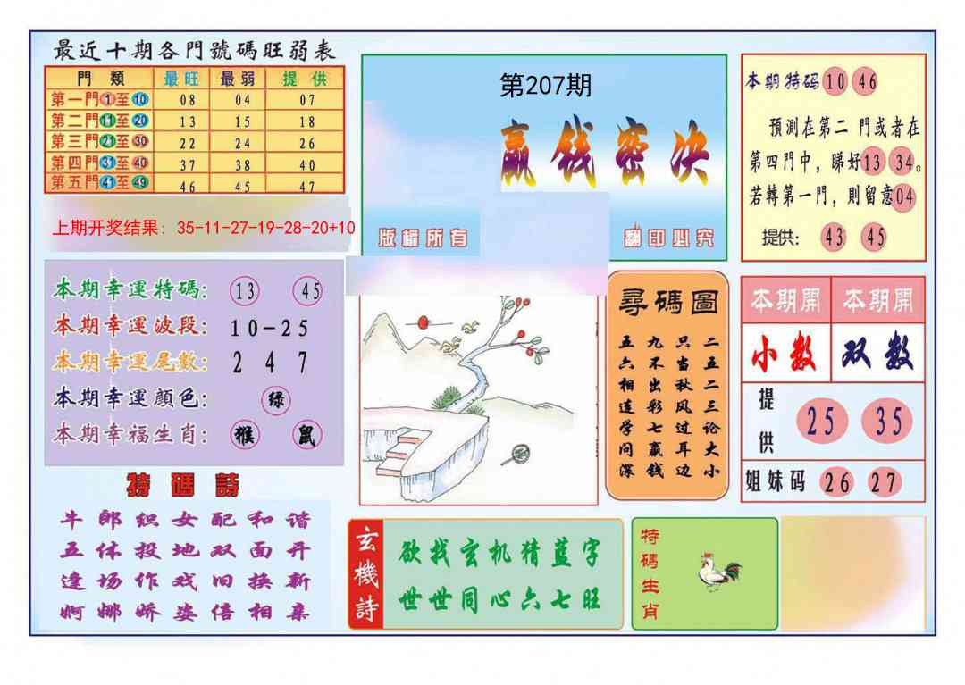 207期九龍赢钱密决(推荐)[图]