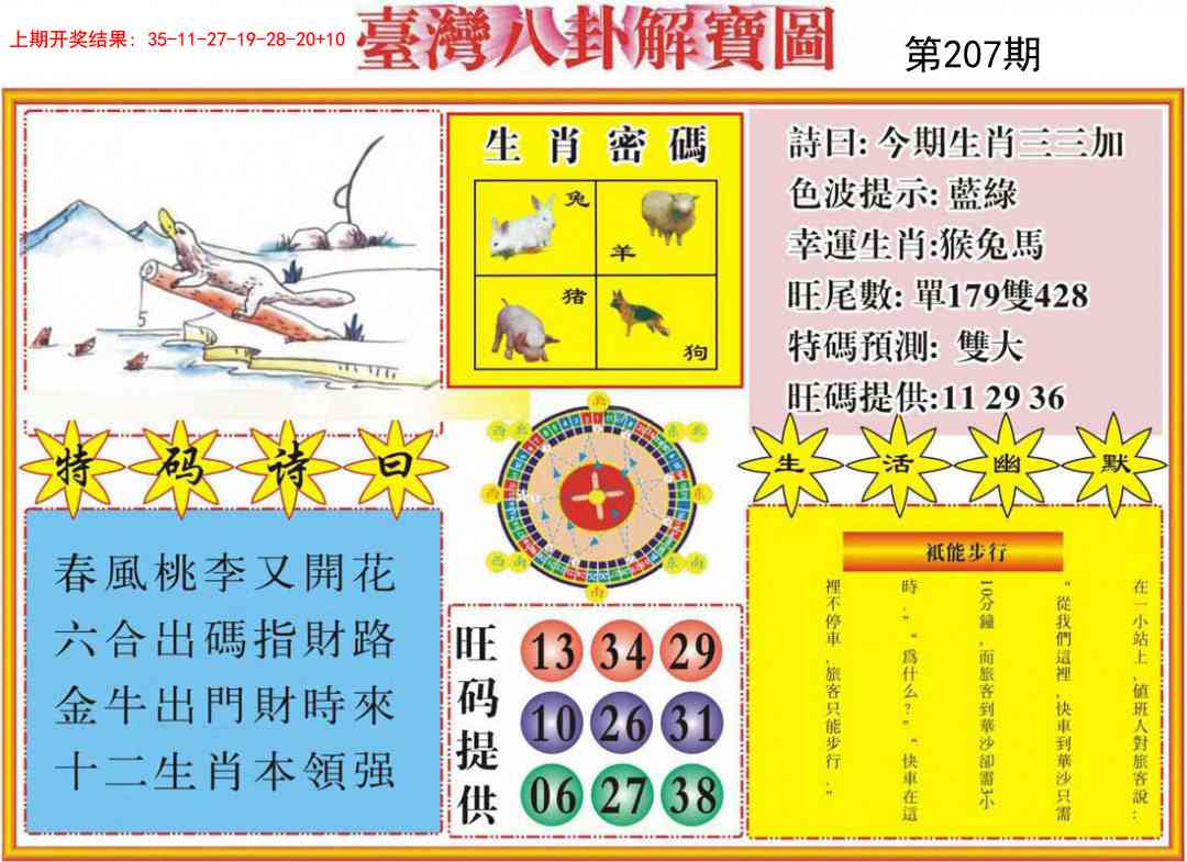 207期台湾八卦解宝图[图]