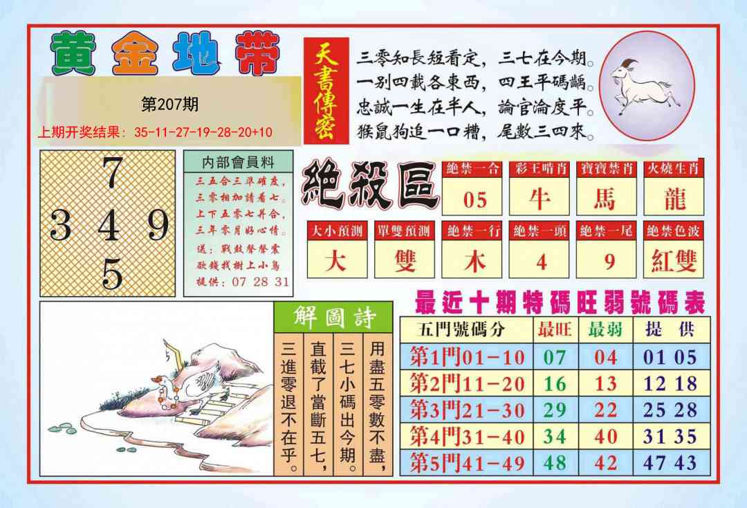 207期黄金地带[图]