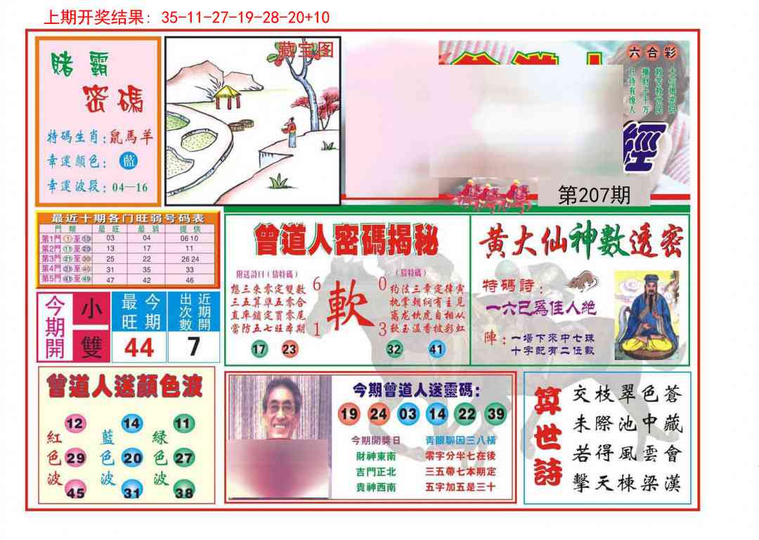 207期赢钱一经[图]