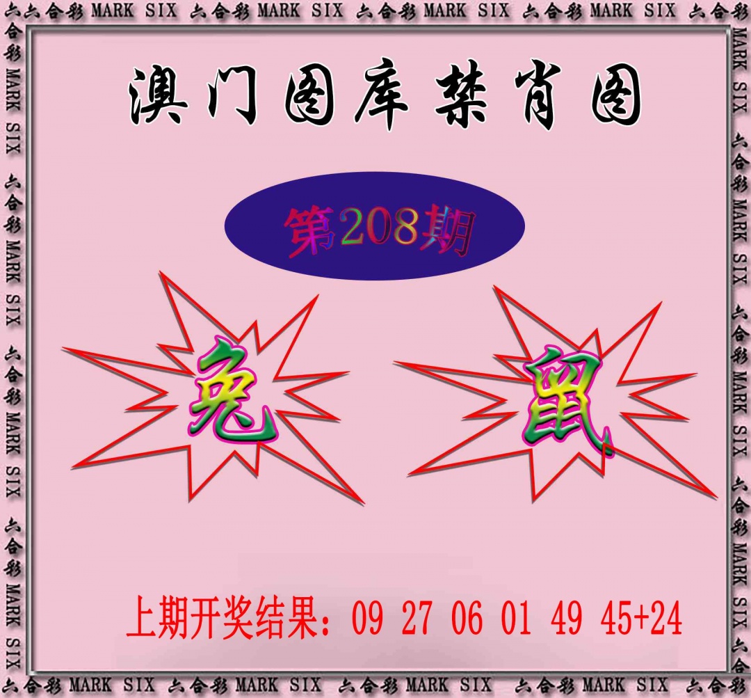 208期统一禁肖图[图]