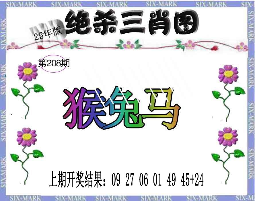 208期生财有道杀三肖[图]