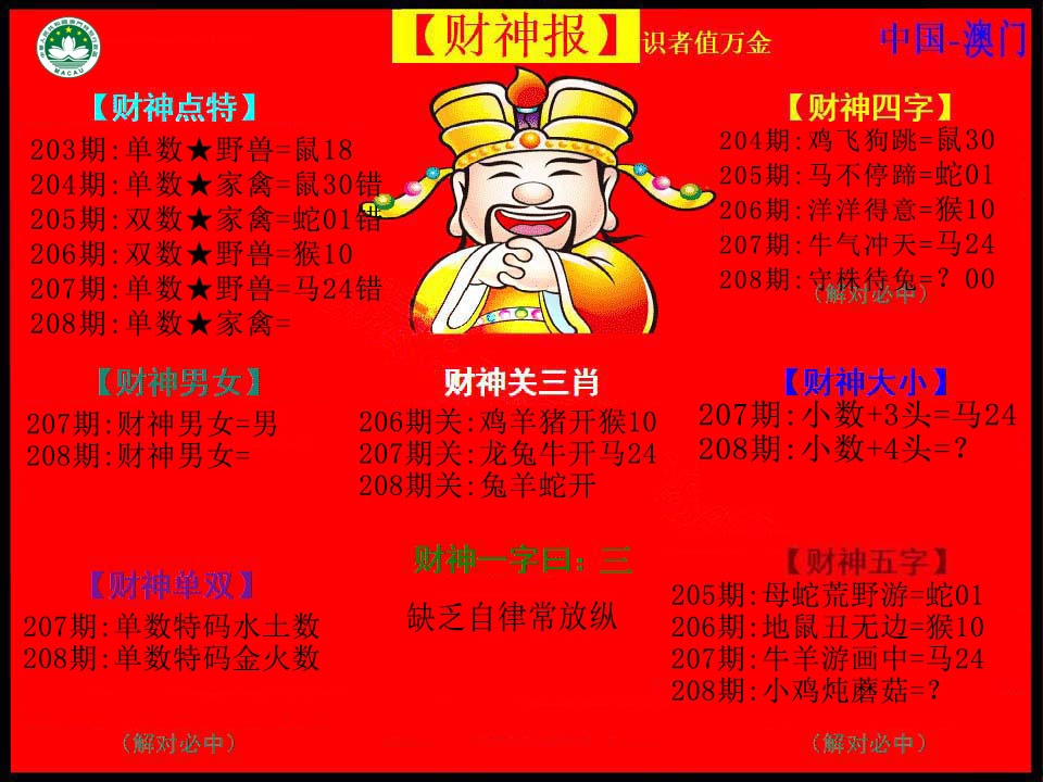 208期红财神[图]