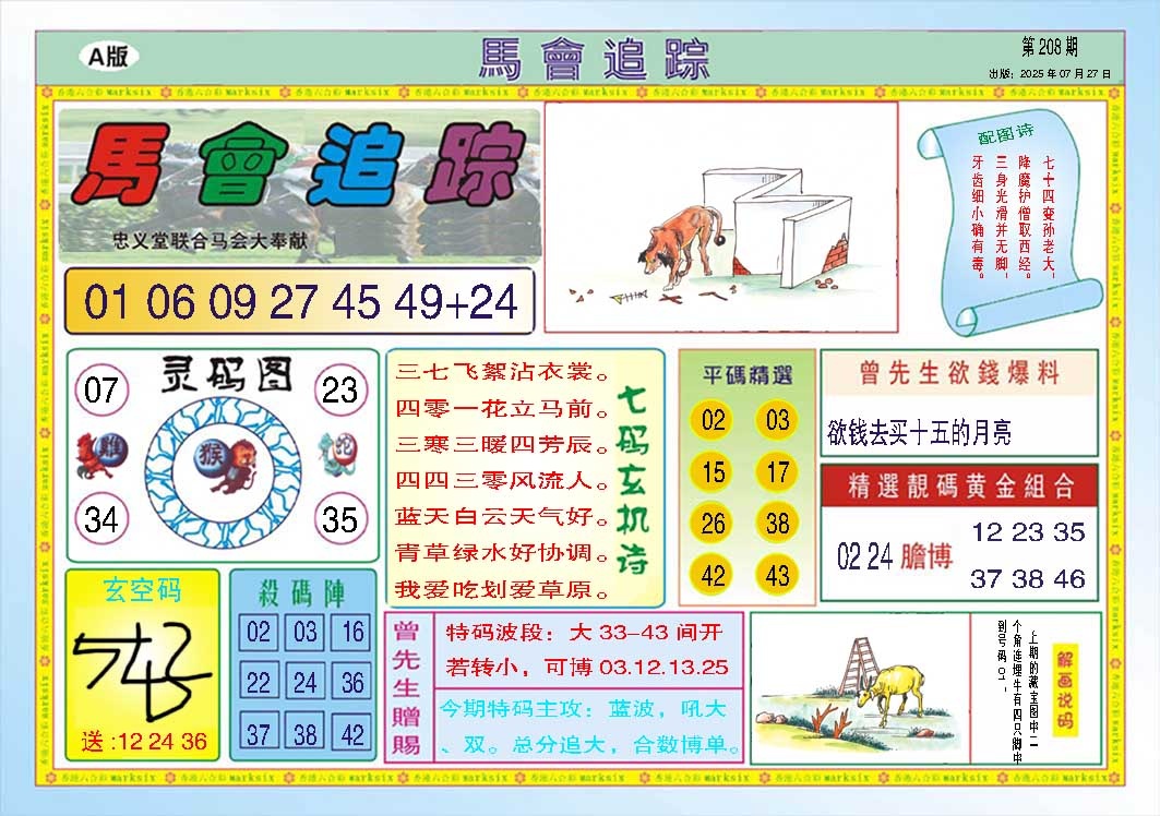 208期马会追踪A[图]
