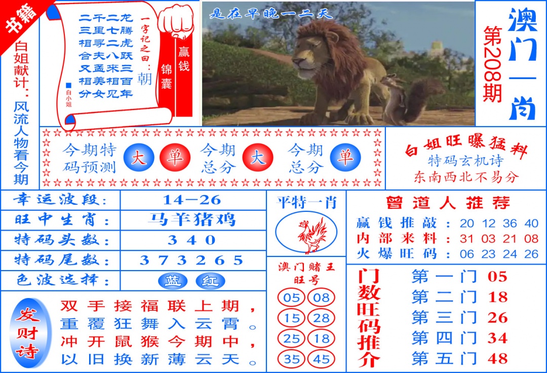 208期澳门东北虎[图]