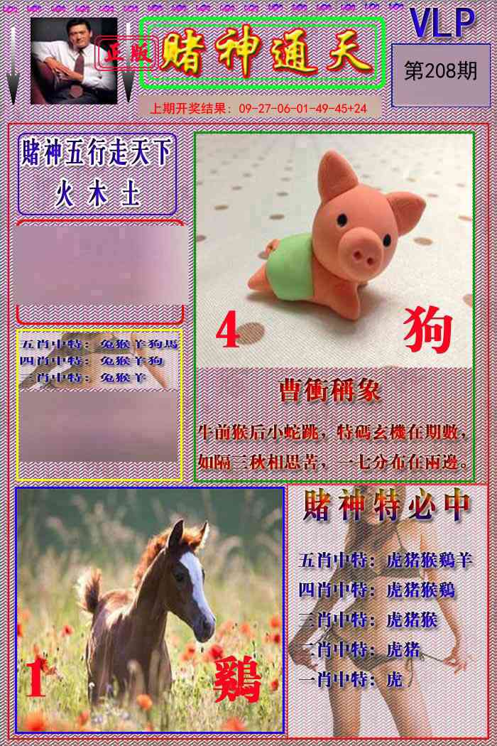 208期赌神通天报[图]
