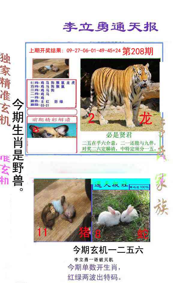 208期李立勇通天报[图]