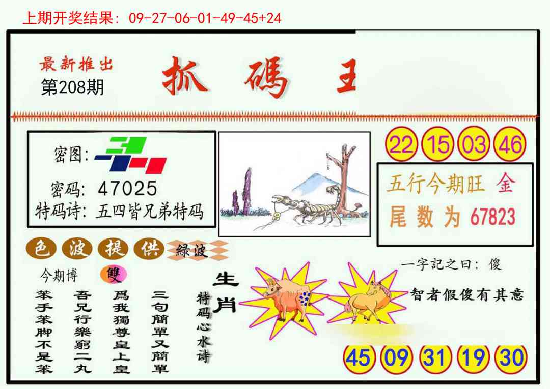 208期抓码王[图]