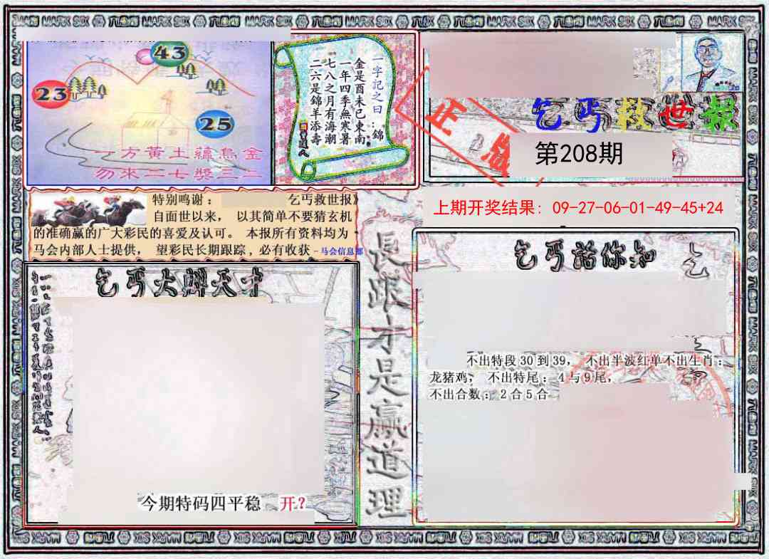 208期乞丐救世报[图]