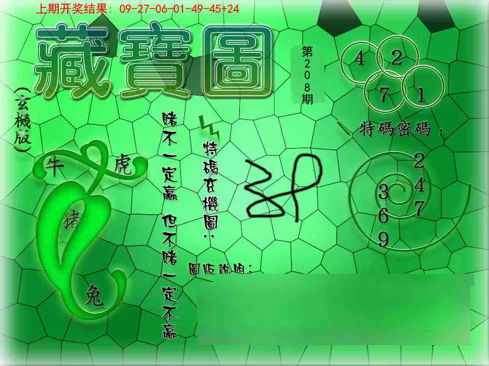 208期九龍玄机报[图]