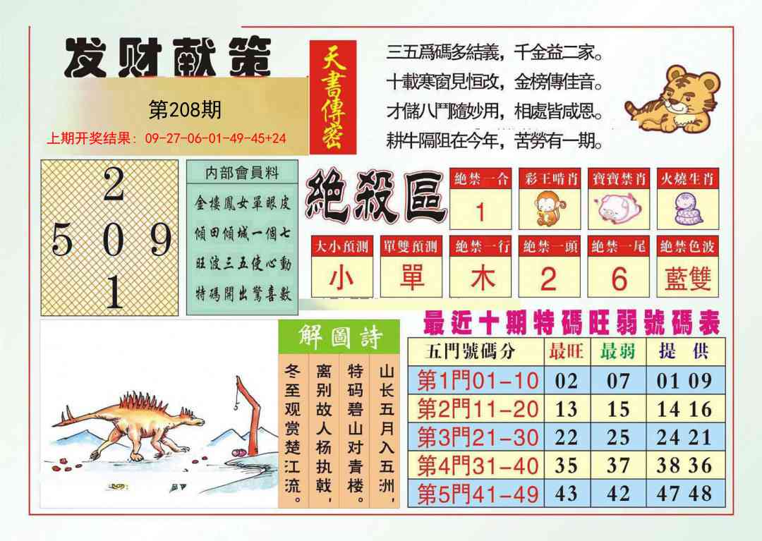 208期发财献策[图]