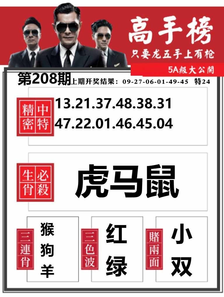 208期金牛高手榜[图]