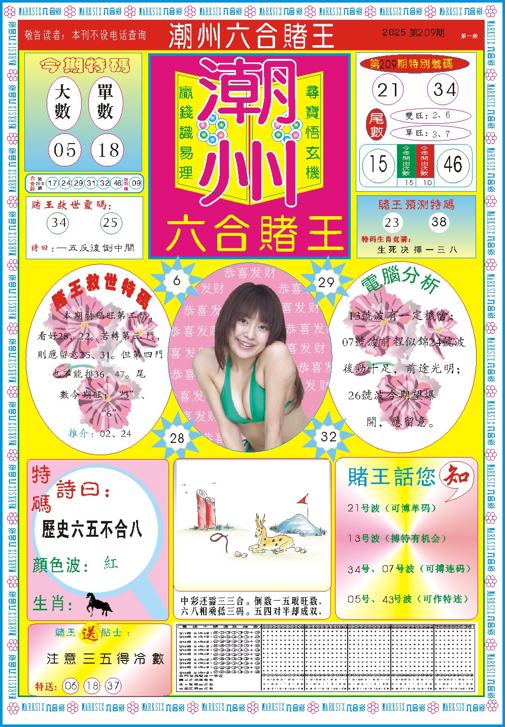 209期潮州六合赌王A[图]