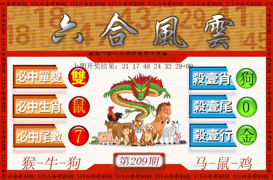 209期六合风云[图]