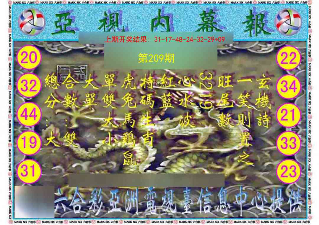 209期亚视内幕报[图]