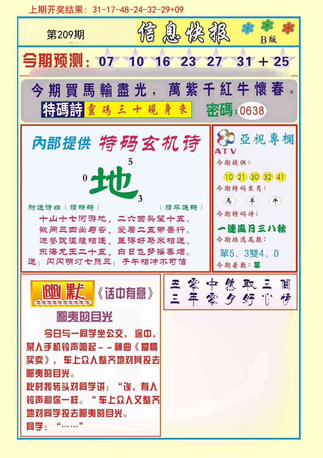 209期信息快报B[图]