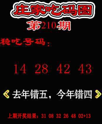 210期庄家吃码图[图]
