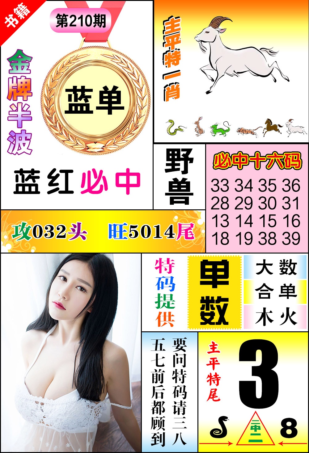 210期澳门金牌半波[图]