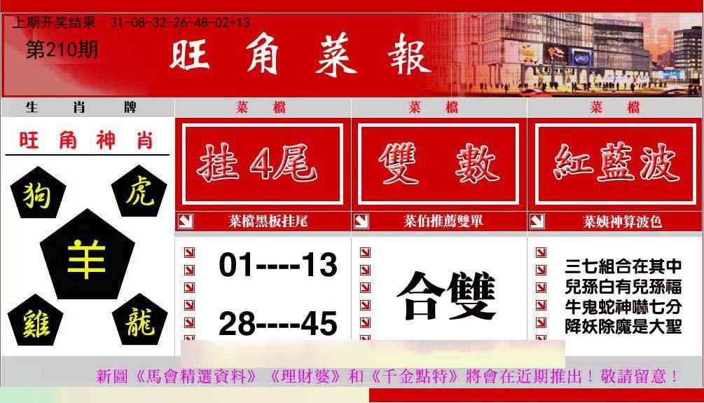 210期旺角菜报[图]