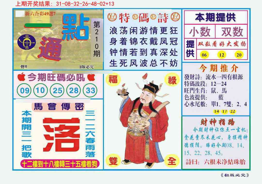 210期一点通[图]