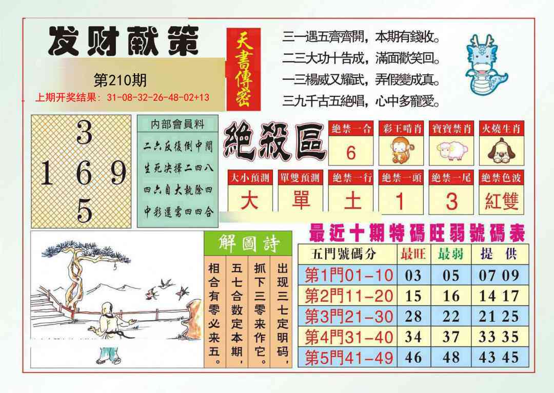 210期发财献策[图]