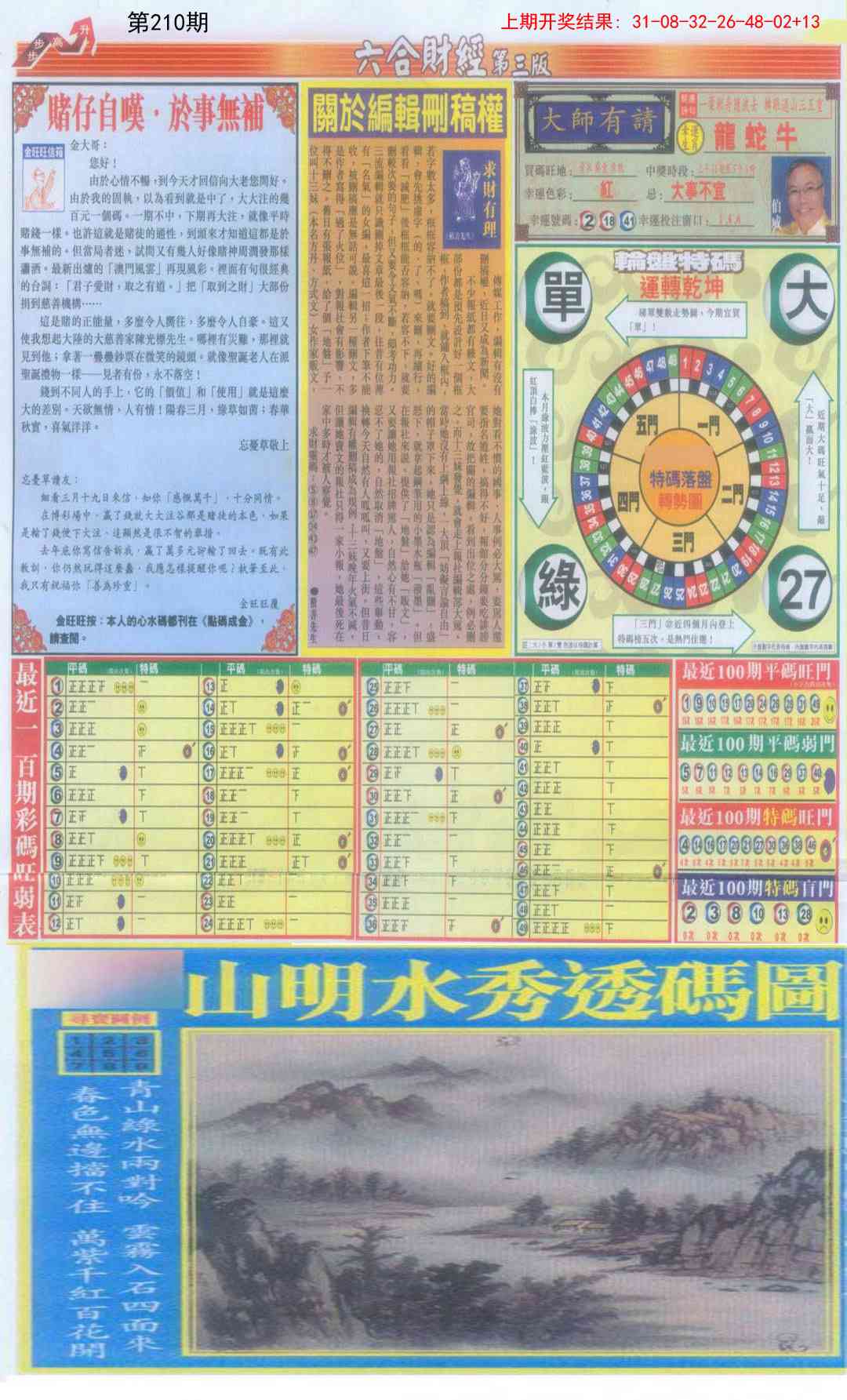 210期六合财经C加大版[图]