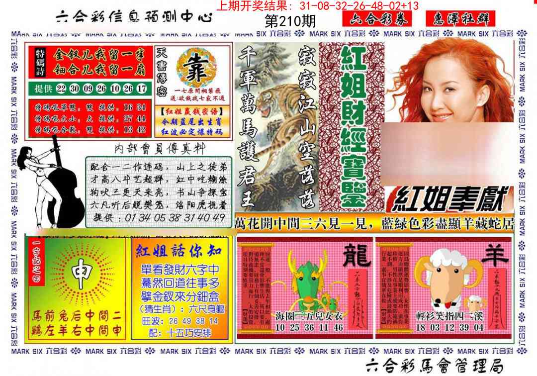 210期红姐财经宝鉴[图]