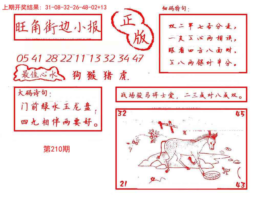 210期旺角街边小报[图]