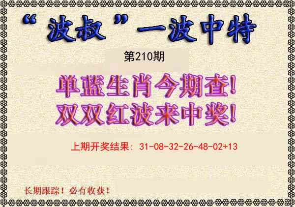 210期波叔一波中特[图]
