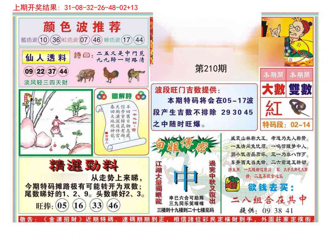 210期金运招财[图]
