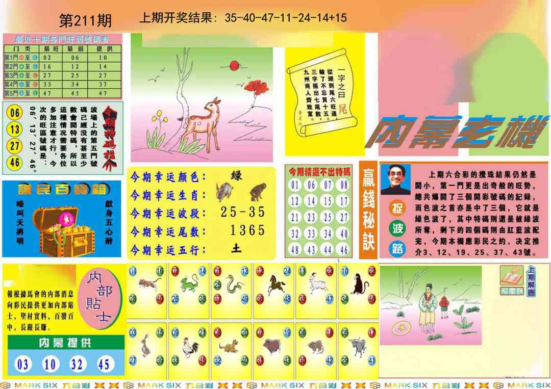 211期九龍内幕A(推荐)[图]