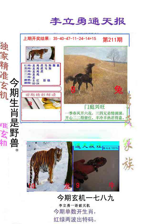 211期李立勇通天报[图]