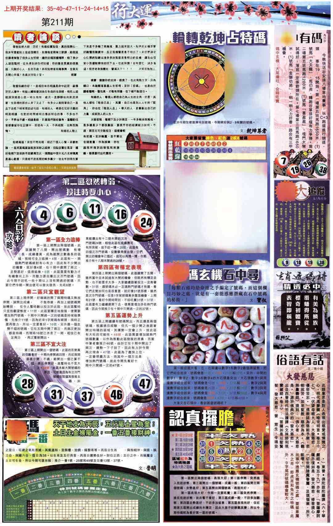 211期贴士皇B加大版[图]