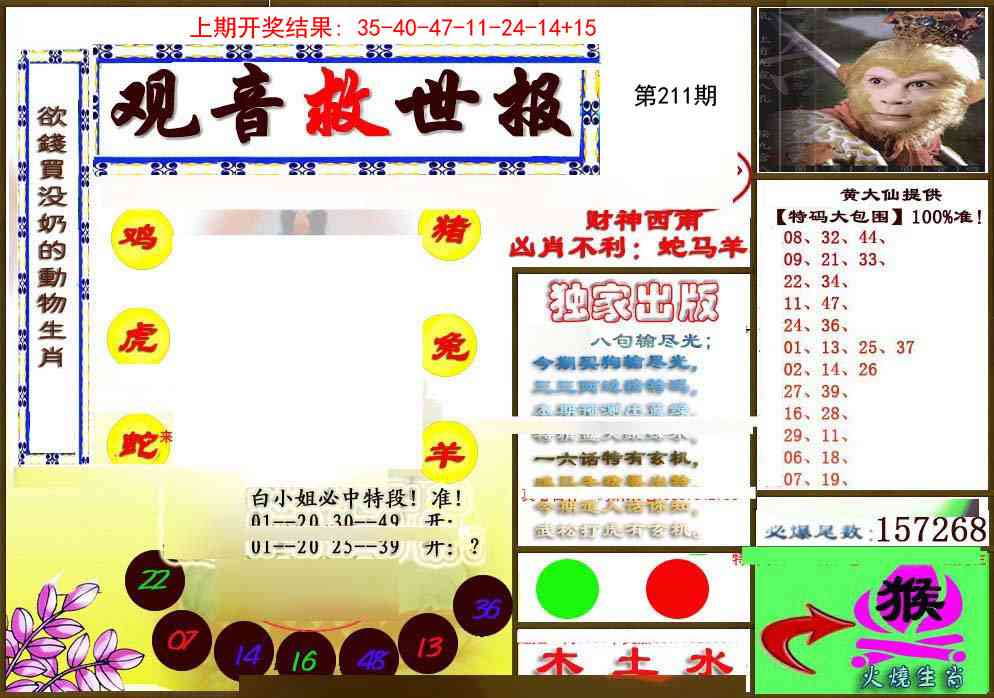 211期(另)观音救世密报[图]