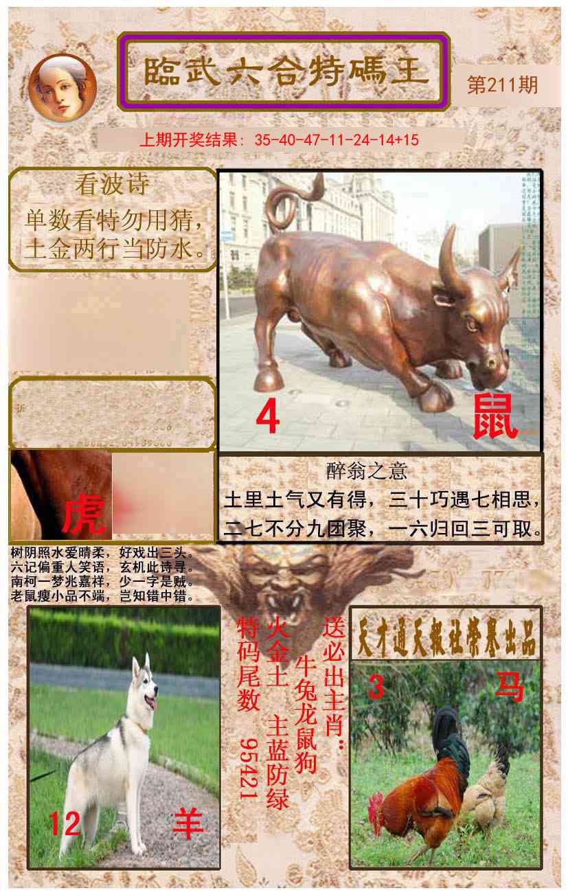 211期临武六合特码王[图]
