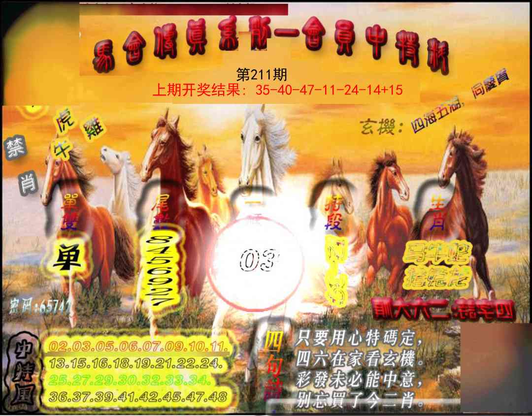 211期马会传真-会员报[图]